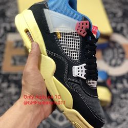 U.nion LA x Air Jordan 4 Retro 'Off Noir'