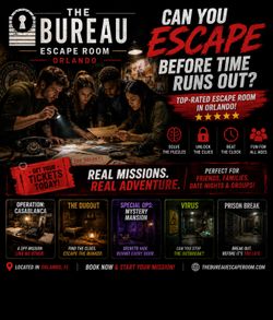The Bureau Escape Room Tickets