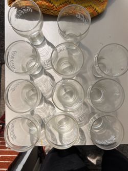 12 Coca Cola glasses