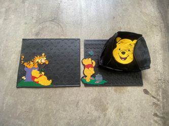 Winnie the pooh car mats outlet
