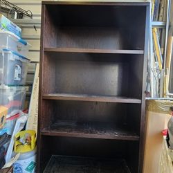 Book Shelf 
Solid Havey duty wood (Like New)