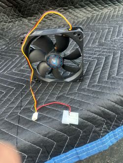 Kingwin CF-012LB 120mm Case Fan 4-Pin 12V 1600RPM 46CFM Sleeve Blue LED