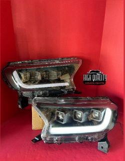 Ford Ranger 2019. 2023 Headlights.
