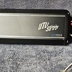 Utv Stereo Signature Series 1000W Monoblock Amplifier  UTVS1000,1D
