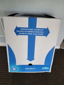 True Blue 20 X 25 X 1 Pleated  Furnace Filters 