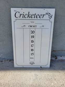 Dartboard Scoreboard For Cricket