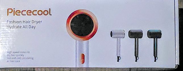 High-Speed Ionic Hair Dryer with OPTI-Heat Technology - Rose Gold / White