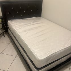 Full  Size Bed Frame With Mattress And  All New Furniture And Free Delivery 