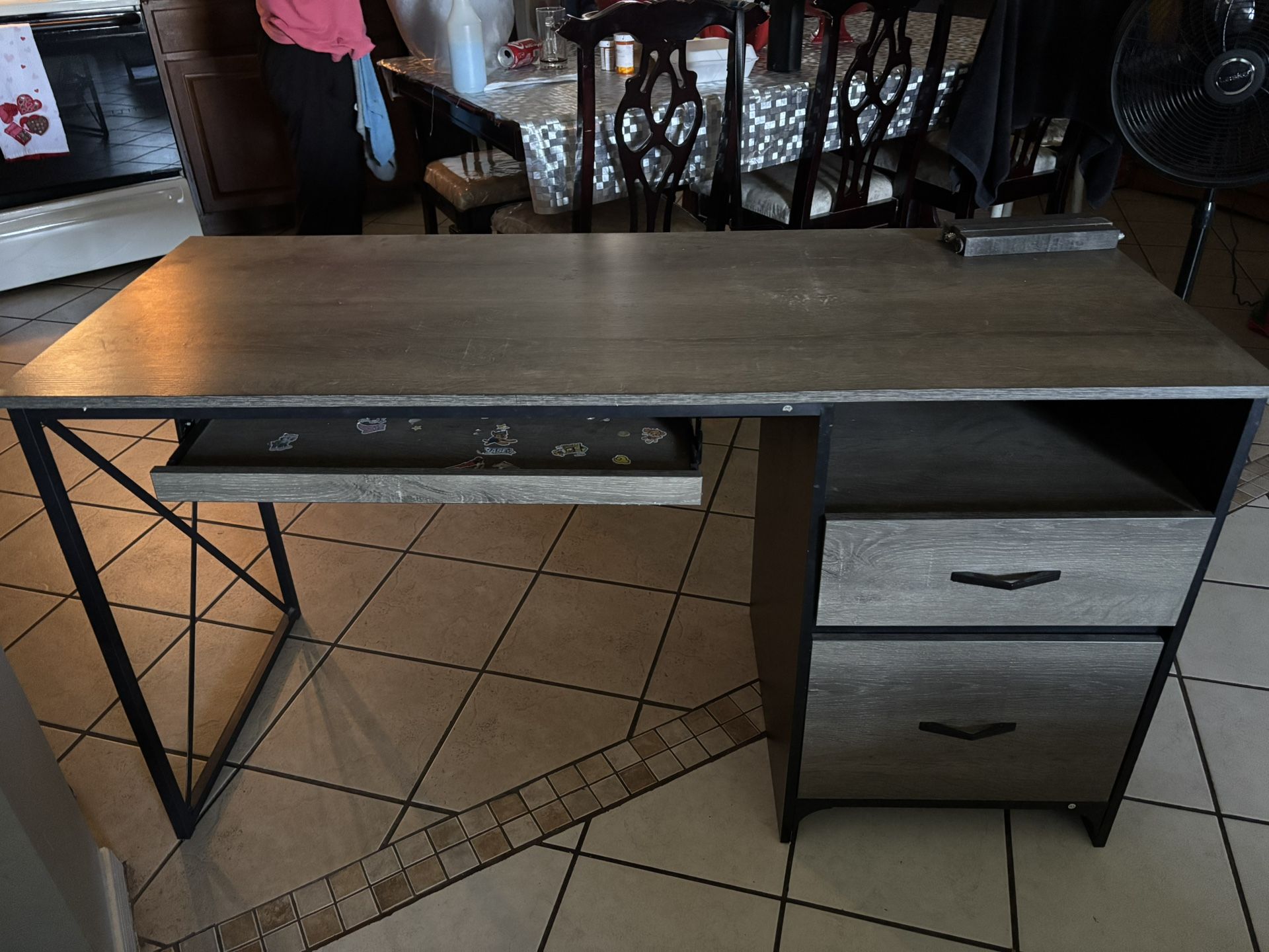 Desk With Drawers