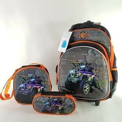 Rolling Backpack Boy Truck