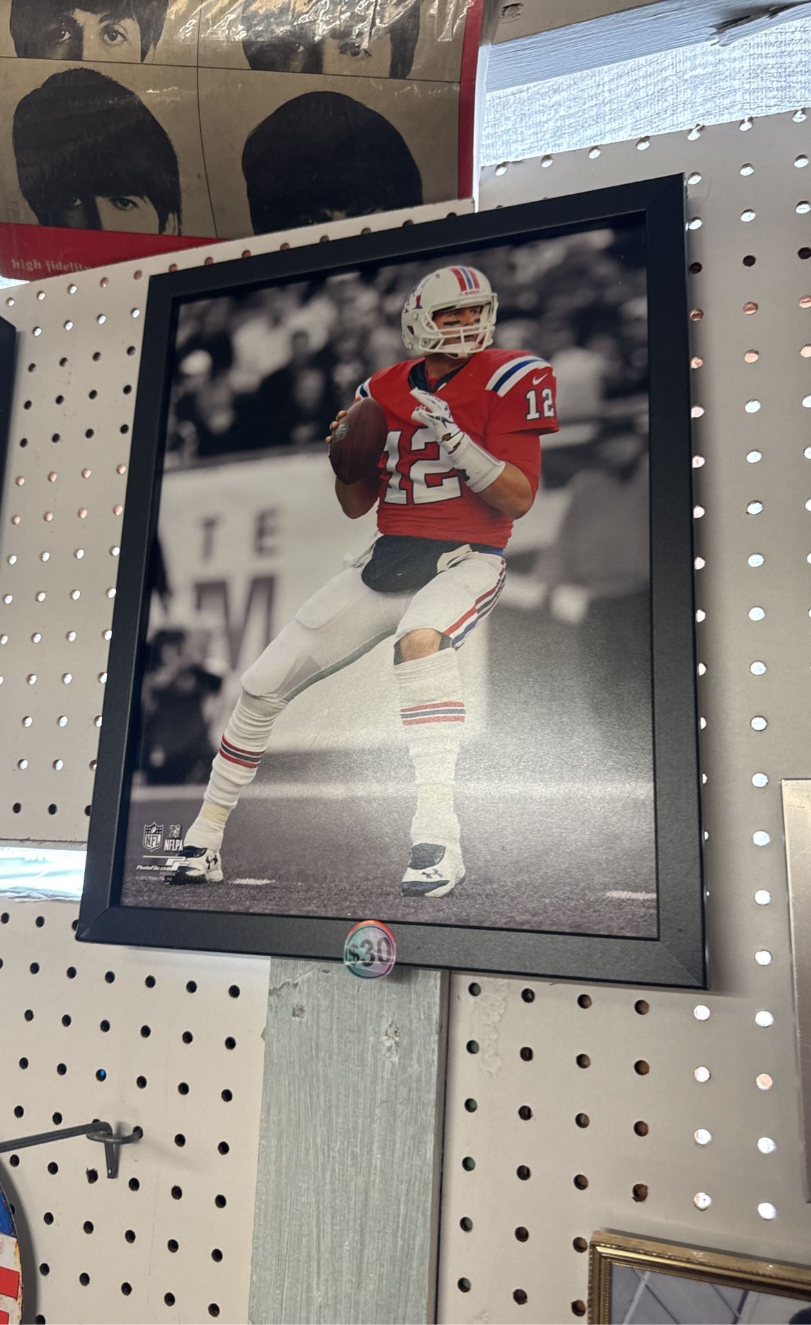 Tom Brady 2012 NFL Licensed Framed Photo