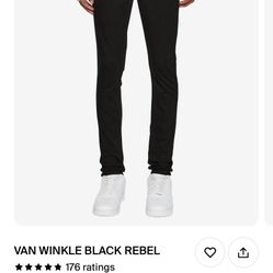 Van Winkle Black Rebel ksubi skinny jeans