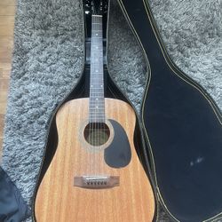 Hondo Acoustic Guitar