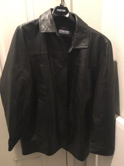 LEATHER JACKET XL