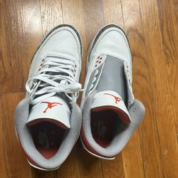 Jordan 3 Fire Red 10.5