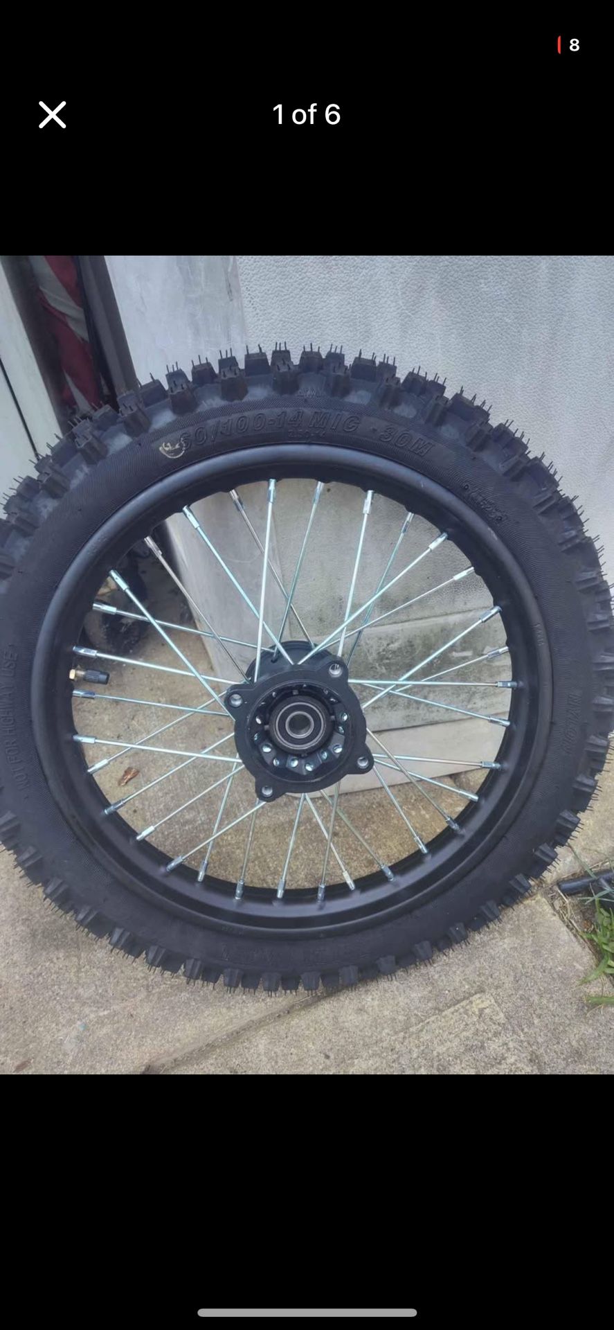 Dirtbike rims 75$/each or trade