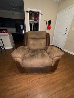Microfiber recliner