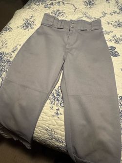 Boys gray baseball pants