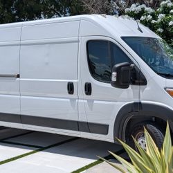 2023 RAM Promaster 3500 High Roof Extended – Fully Insulated