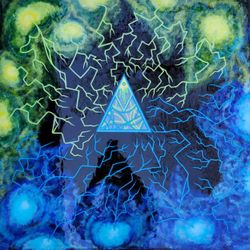 Original Jay Gutierrez Mixed Media Painting