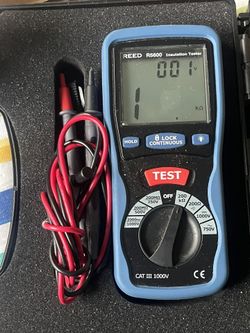 REED Instruments R5600 Insulation Tester and Multimete