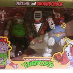 Neca TMNT Teenage Mutant Ninja Turtles Ultimate Dirtbag & Groundchuck Figures