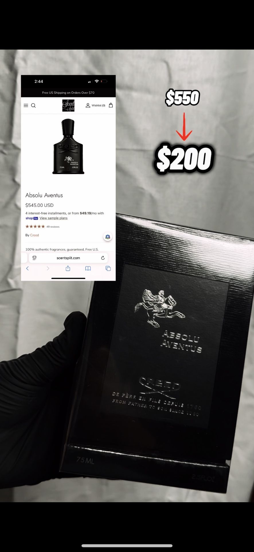 Creed Aventus Absolu!