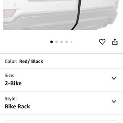 Allen Sports Ultra Compact Folding 2-Bike Trunk Mount Rack