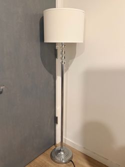 Crystal Vendome Floor Lamp - 14" x 14" x 60"