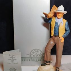 Vintage 1985 Avon John Wayne Figurine 