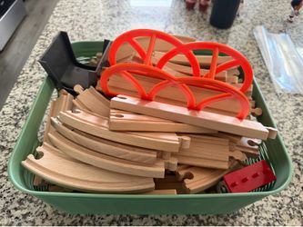 Wooden Train tracks