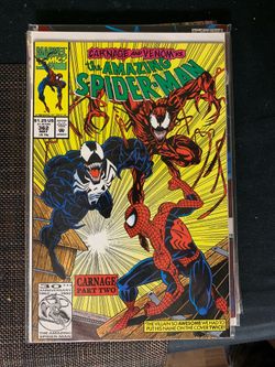 The Amazing Spider-Man 362 Marvel Comics 1992 Venom 2nd appearance of Carnage-NM