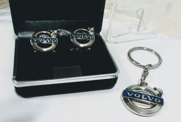 Father's Day Volvo Set Keychain & Cufflinks