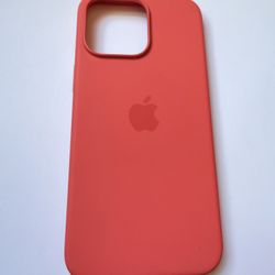 Apple iPhone 15 Pro Max Silicone Case with MagSafe - Guava