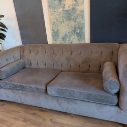2 Grey Sofas