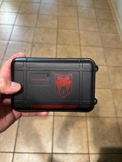 OTF COBRATEC LARGE PRAXIS BLACK TANTO
