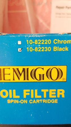 Emgo Motorcycle oil filter