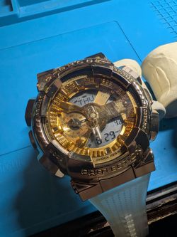 Casio G-Shock GA-110 Gold & Silver Bundle