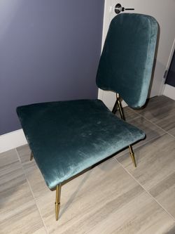 Brand New Velvet Chair