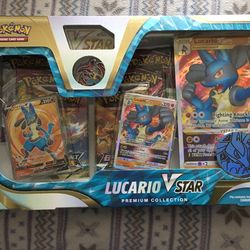 Lucario V Star Box New 