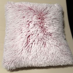 Faux Fur Throw Pillow