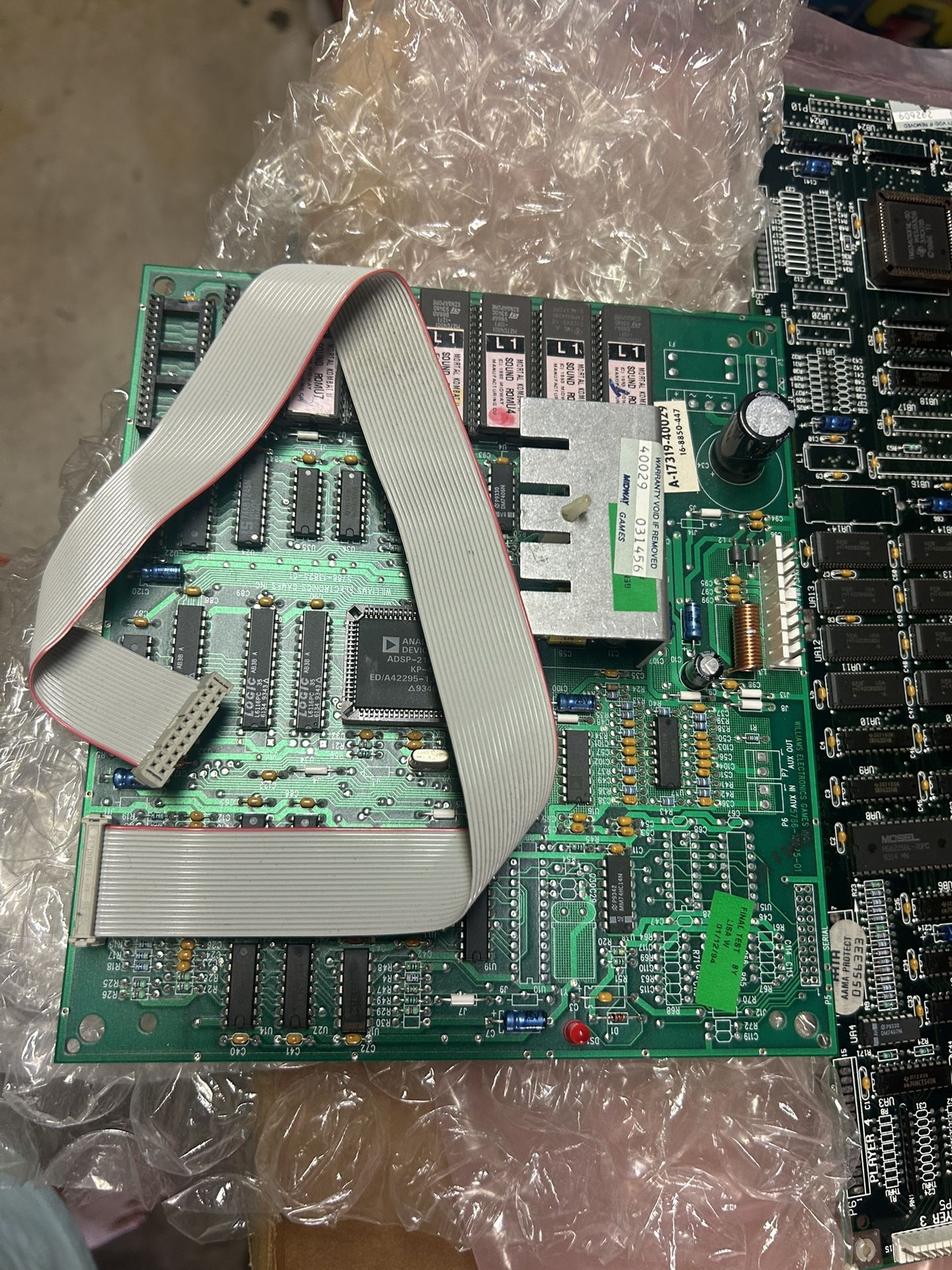 Carte PCB Mortal Kombat 2 - Arcade D'origine - Testée Et Fonctionnelle