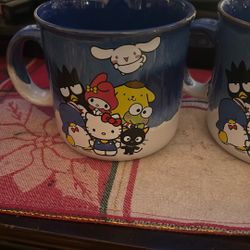 Set Of Two Hello Kitty, Large Coffee, Mugs Prices For Both