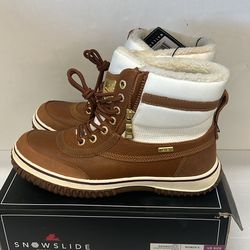 Snow slide Waterproof Georgia Leather/Nylon Boot 11