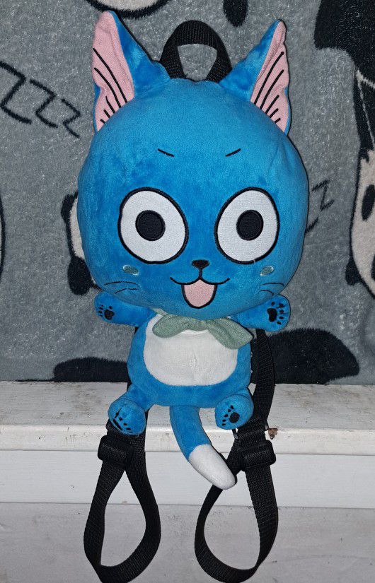 Happy Backpack From the Anime  Fairy tail