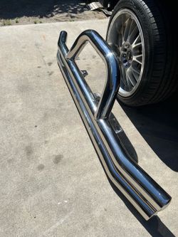 Jeep Wrangler, YJ front bumper chrome