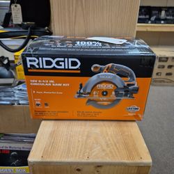 NEW Ridgid 18 Volt Circular Saw Kit R8655K