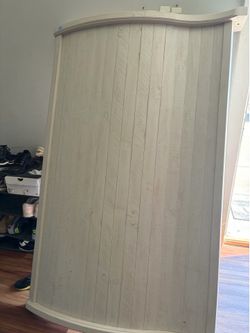 Sleigh bedframe