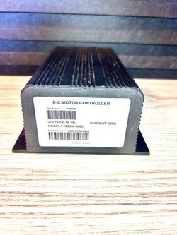 1205M-5603 36-48V 500A 0-5K DC Motor Controller Compatible with Curtis 1205M-5601 P125M-5-5--211 1205-209 Programmable PMC Com