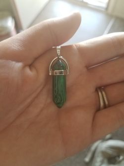 Malachite pendant